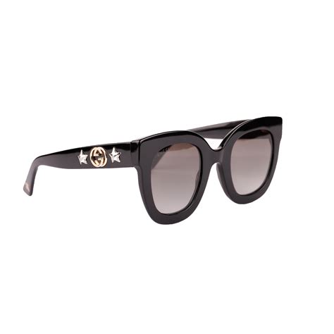 round-frame acetate sunglasses with star gucci fake|Guide to Authenticating Gucci Sunglasses .